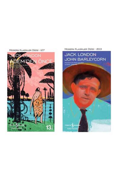 TÜRKİYE İŞ BANKASI KÜLTÜR YAYINLARI Jack London - Adem’den Önce - John Barley...