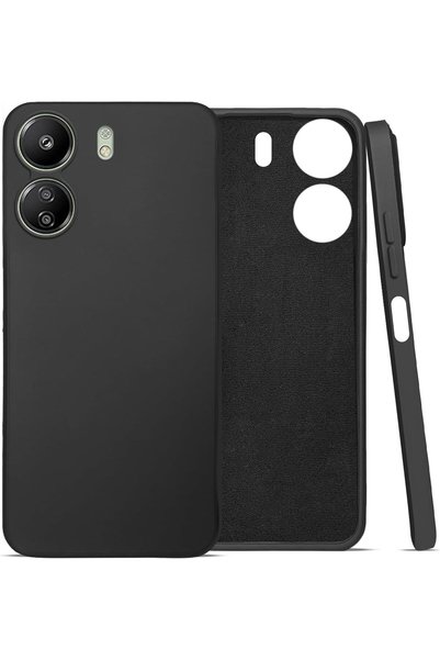 Magic Ring Redmi 13C İçi Kadife Lansman Silikon Kılıf