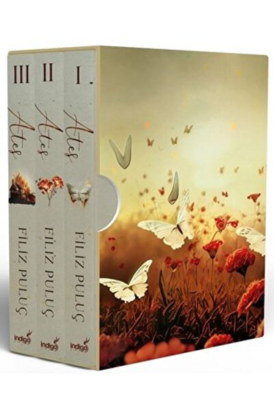 İndigo Kitap Ateş Serisi 3 Kitap Takım
