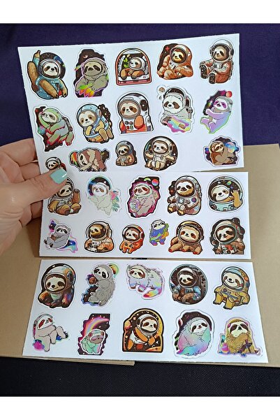 Pink Swan Craft ملصقات ملصقات مخططة ملونة لطيفة من Kawaii، كمبيوتر محمول، آيب...