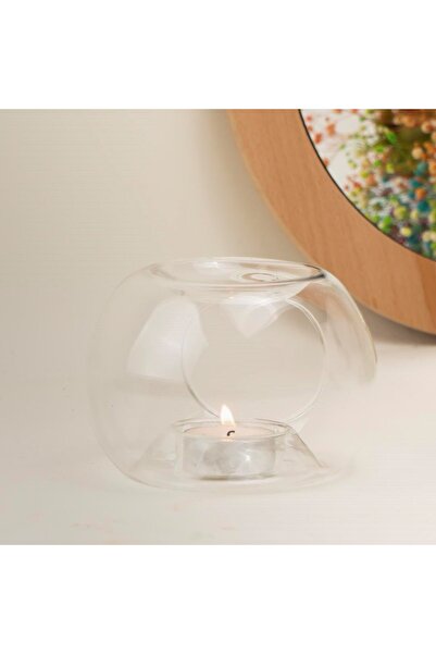 Mitr Dekoratif Cam Buhurdanlık