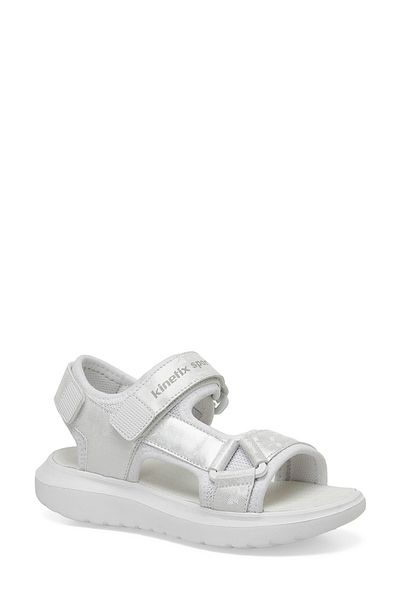 Kinetix LENY 4FX White Girl's Sandals