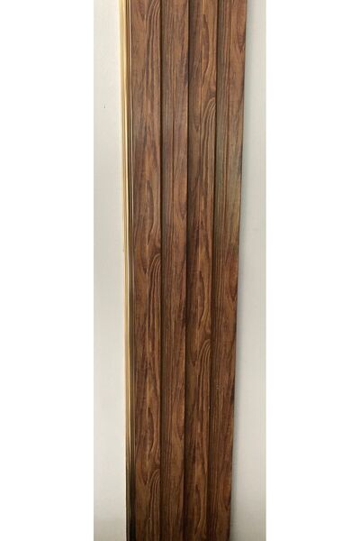 DEKORCUM Duvar Lambiri Renk:desenli Meşe Boy:2.9mt En:12cm Kalınlık:20mm 4 Adet