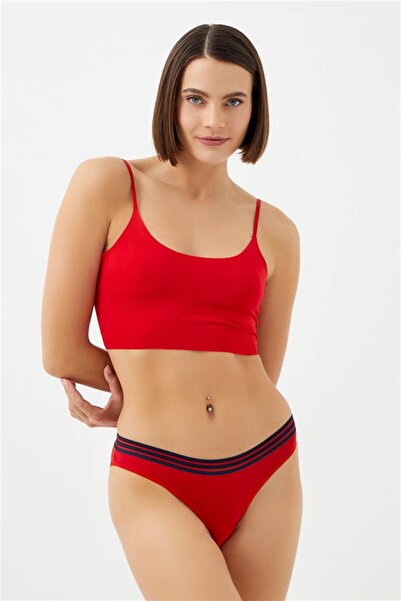 Cottonhill Chiloți de bikini din bumbac sport Basic Pachet 5