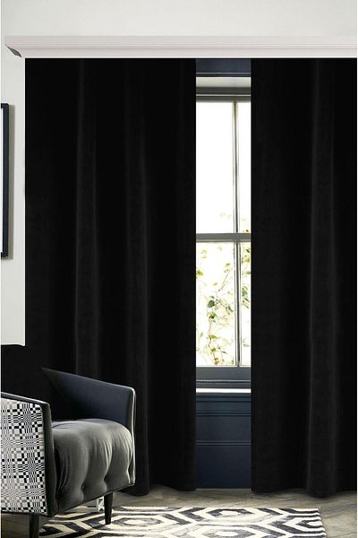 Premier Home Κουρτίνα Harmony Fund 140x260 Μαύρη