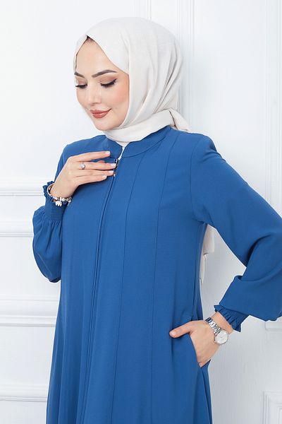 InStyle Piece Mevlana Fabric Ferace - Indigo