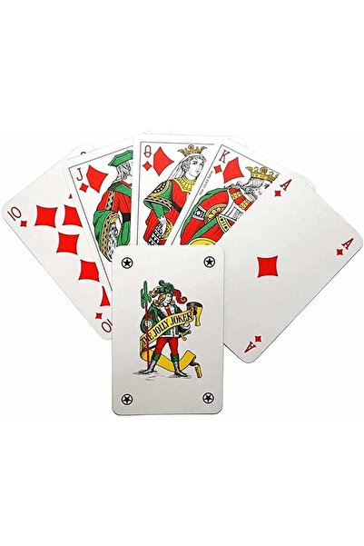 GENC DIJITAL BASKI KIZILAY A/30 Playing Cards, Beaded Playing Cards, 2 Deck Playing Cards