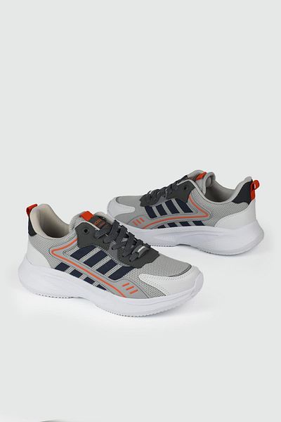 Wickers Wickers 2667 Ice Blue Orange Men's Sports Orthopedic Light Shoes