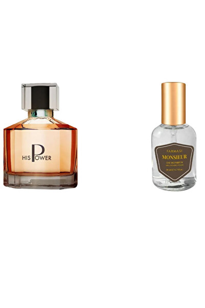 Farmasi Hıs Power Edp Erkek Parfümü + Monsıeur Erkek Parfüm 50 Ml