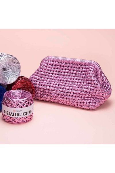 Yarnart Metallic Club 8117 γαλάζιο