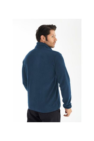 Crozwise Men's Turquoise Zippered Fleece 6037-turquoise