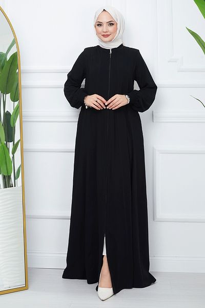 InStyle Τεμάχιο Mevlana Fabric Ferace - Μαύρο