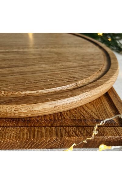 Esci Design Wooden Plate - Wooden Presentation Plate - Under Plate - Trend Plate - Wooden Presentation Plate - Cake Plate