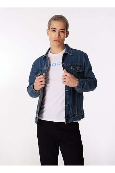 Lee Cooper سترة الدنيم للرجال 242 LCM131003 ناغويا دينم