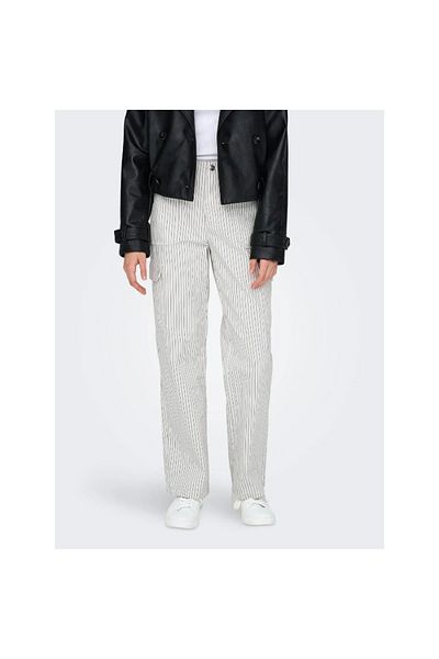 ONLY Γυναικείο παντελόνι Onlmalfy Inez Hw Stripe