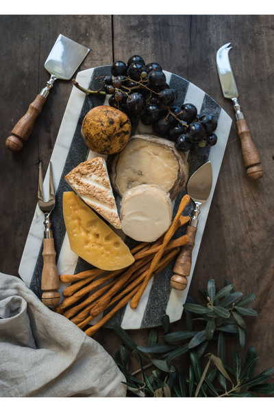 The Mia SNM0267 Zebra Marble Presentation 37x24 Cm