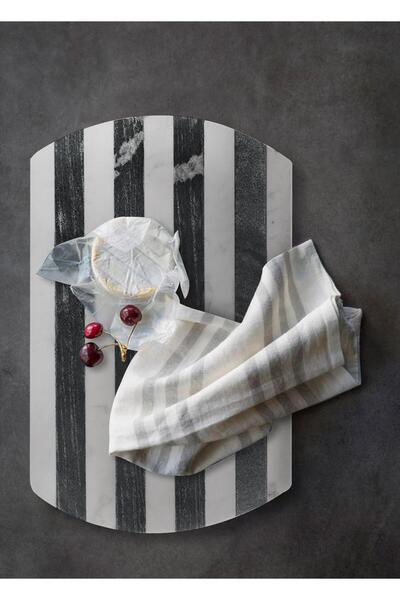 The Mia SNM0267 Zebra Marble Presentation 37x24 Cm