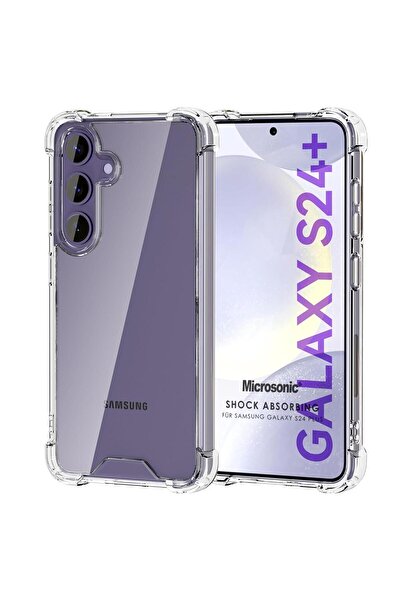 Microsonic Samsung Galaxy S24 Plus Kılıf Shock Absorbing Şeffaf