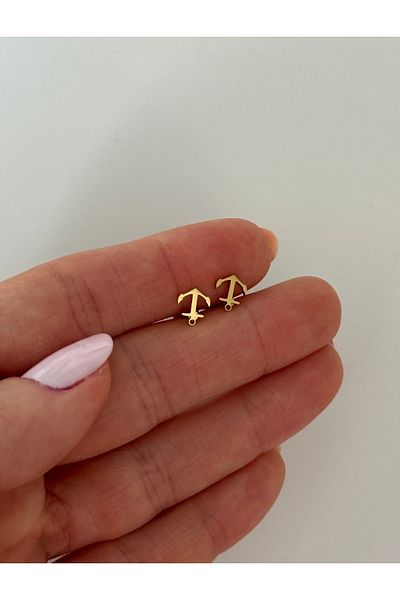 Miliva Gold Tragus Earrings| Double Tragus Earrings