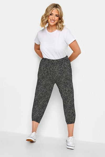 Stil Diva Plus Size Elastic Leg Trousers302447