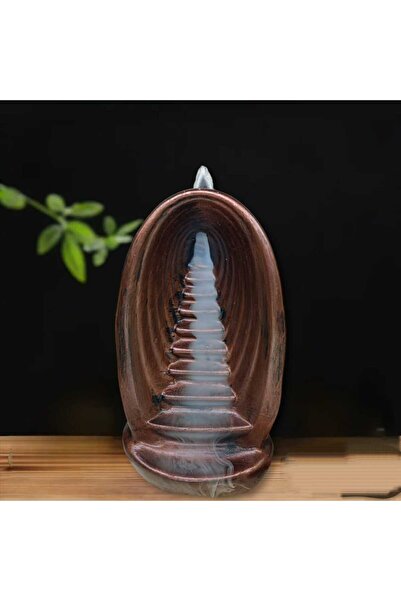 Dodemert Home Bronz Merdiven Şelalesi Geri Akışlı Beton Tütsülük