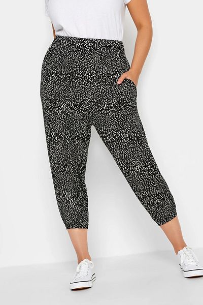 Stil Diva Plus Size Elastic Leg Trousers302447