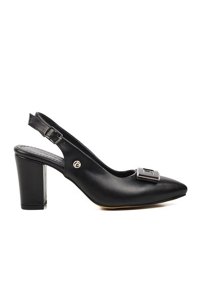 Pierre Cardin PC-53113 Black Women's Heeled Shoes