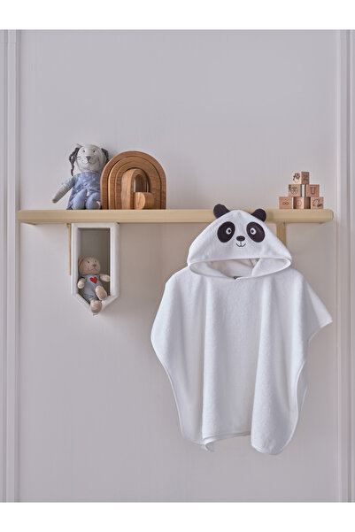 Doqu Home Panda Patterned Baby Towel - Piny Poncho - Cotton