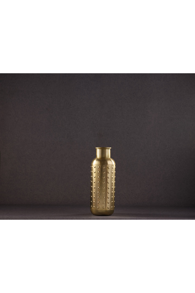 Doqu Home İron Hand Plnt W Pnc B Ma3845 Gold Vazo Standart - Gold