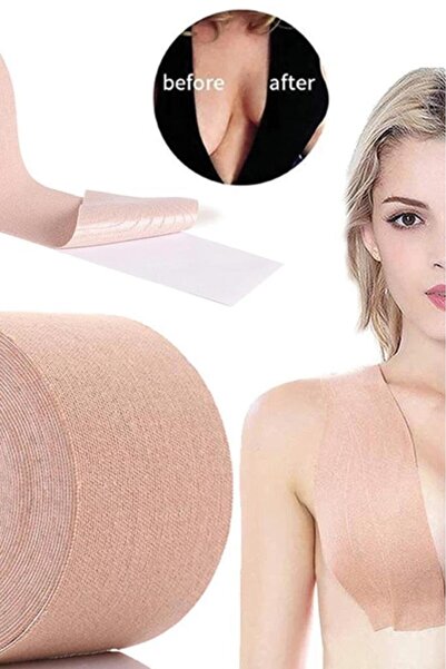 Nostaljik Lezzetler Стягуючий фіксатор для грудей, що підтягує та формує, стрічка для грудей, 10 кольорів, стрічка для підтягування грудей
