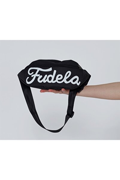 Fudela Black Unisex Waist Bag Gncy 1628