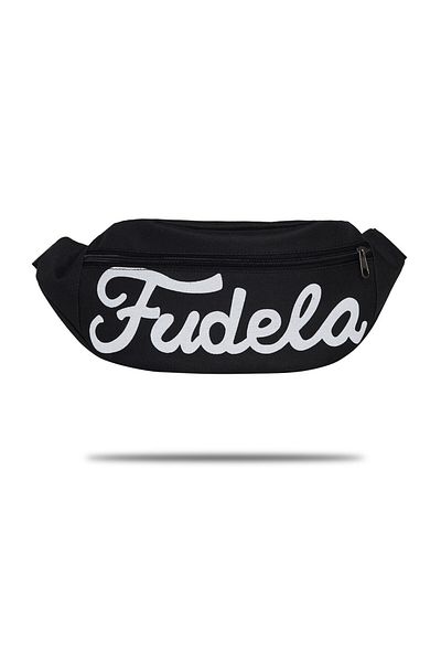 Fudela Black Unisex Waist Bag Gncy 1628