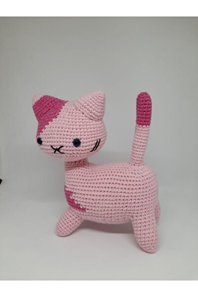 löder bizim atölye Amigurumi Kedi Pembe/K.Pembe