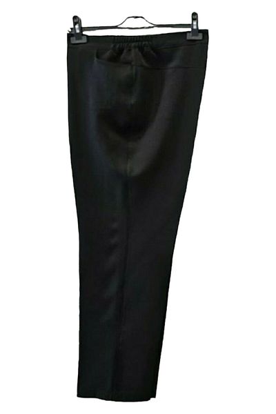 GGMM BATTAL ELASTIC WAIST FABRIC PANTS