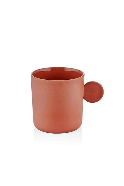 The Mia 300 ml Cotta Limoges Terracota Porcelain Mug
