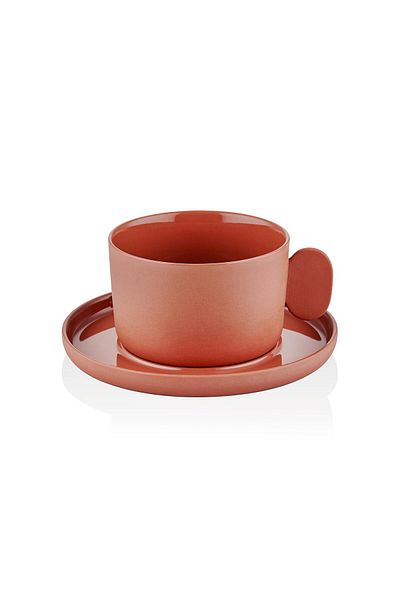The Mia Cotta Limoges Teacup Terracota 250 ml