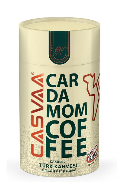 Casvaa Coffee 200Gr Turkish Coffee with Cardamom