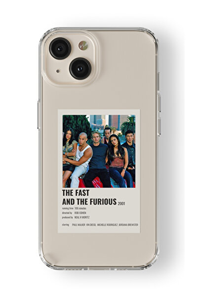 Multitronic Iphone 13 Mini Uyumlu Fast and Furious Palaroid Poster Tasarım Ba...