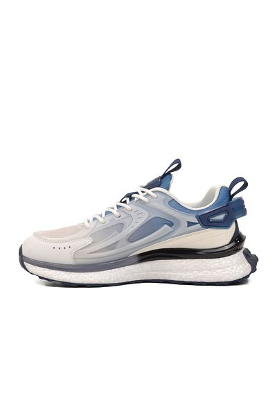 Pierre Cardin PCI-10105 White-Blue Men's Sports Shoes