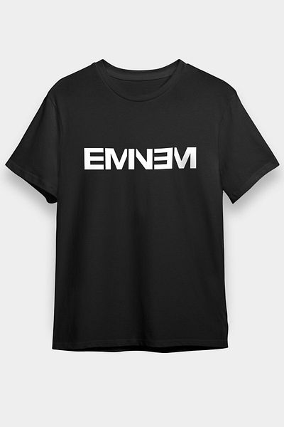 tf tişörtfabrikası Μπλουζάκι Eminem Black Unisex T-Shirt
