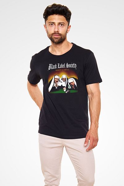 tf tişörtfabrikası Black Label Society Μαύρο μπλουζάκι Unisex T-Shirt