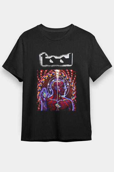 tf tişörtfabrikası Black Unisex Tool T-shirt