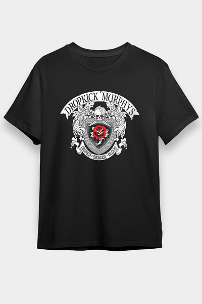 tf tişörtfabrikası Μπλουζάκι Dropkick Murphys Μαύρο Unisex T-Shirt
