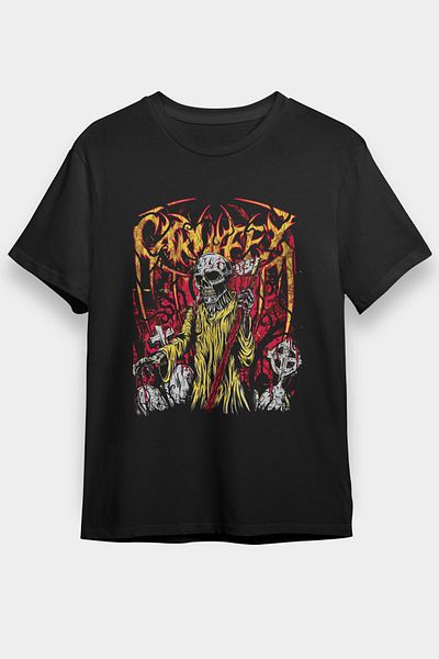 tf tişörtfabrikası Μπλουζάκι Carnifex Μαύρο Unisex