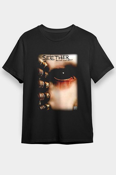 tf tişörtfabrikası Seether Unisex Μαύρο T-Shirt