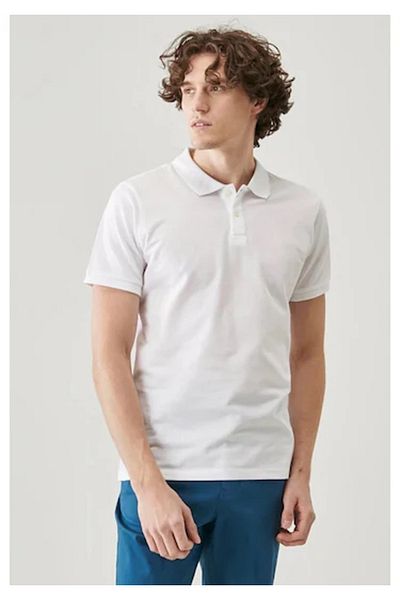 Lee Polo Men's T-shirt L211810102 Off White