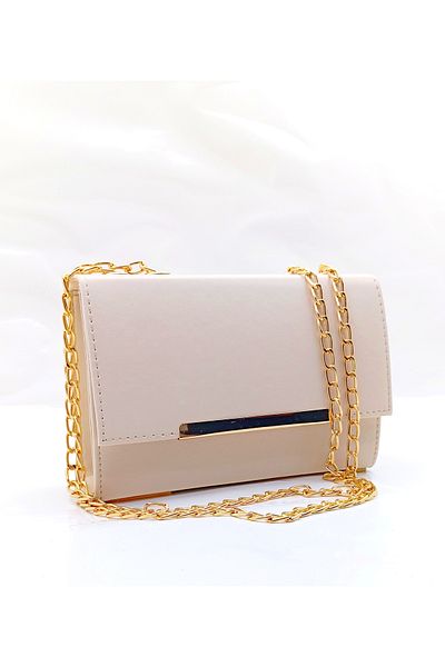 MAC&MOS Cream Colored Women's Shoulder Bag