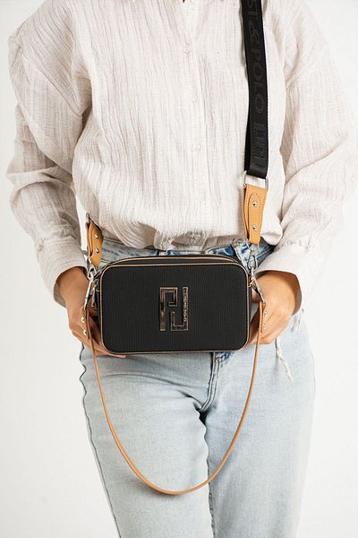 Just Polo 2 COMPARTMENT SHOULDER AND ARM BAG WITH 2 STRAPS
