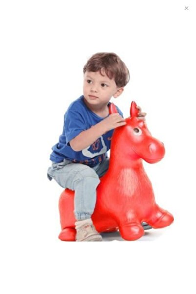 Altun Pilates Eşşeği Şişme Oyun Jimanstik Eşeği Hayvanlar Serisi Spor T1265