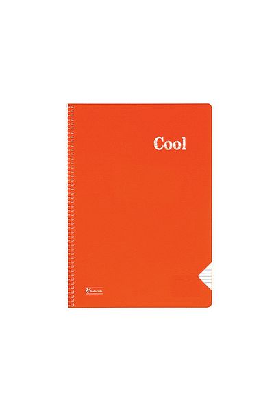 KESKİN COLOR دفتر ملاحظات حلزوني برتقالي رائع مقاس A4 72 ورقة -321611
